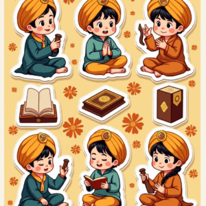 Indian Gods - Religious - Stickers Sheet v3